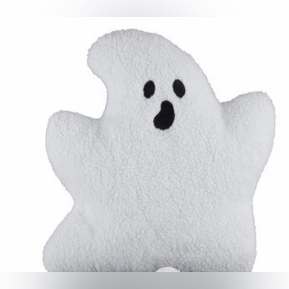VIRAL CVS White Ghost Plush Pillow Halloween Retired HTF 12” Collectible Toy